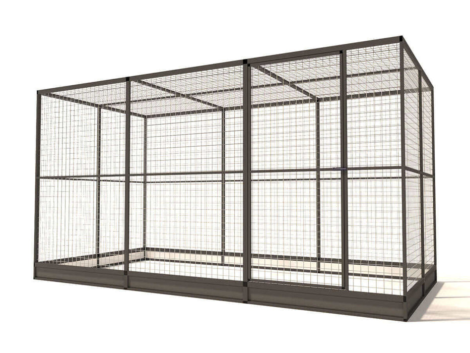 Enclos extérieurs pour chats en aluminium Deluxe