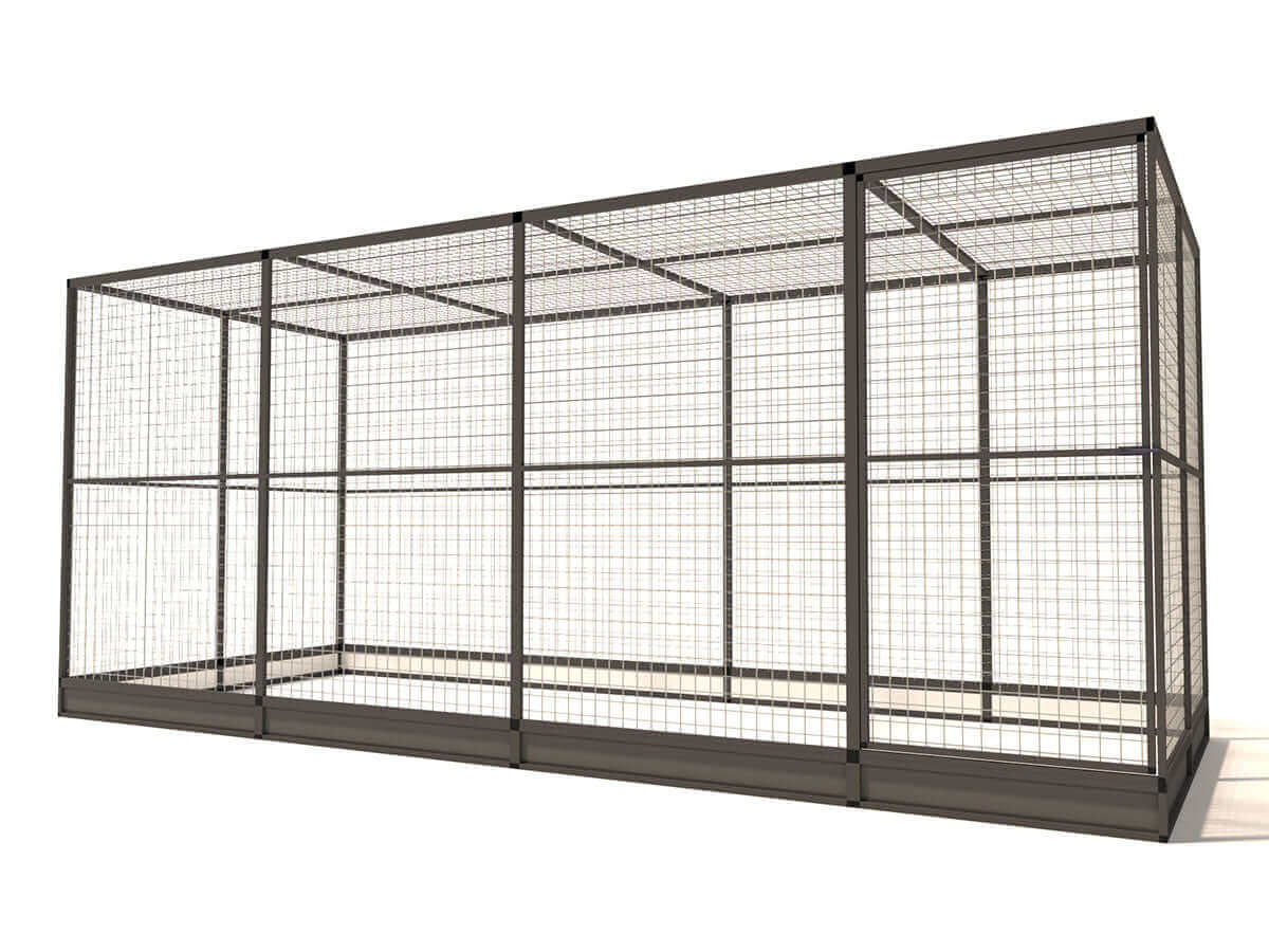 Marter bestendige aluminium kippenren