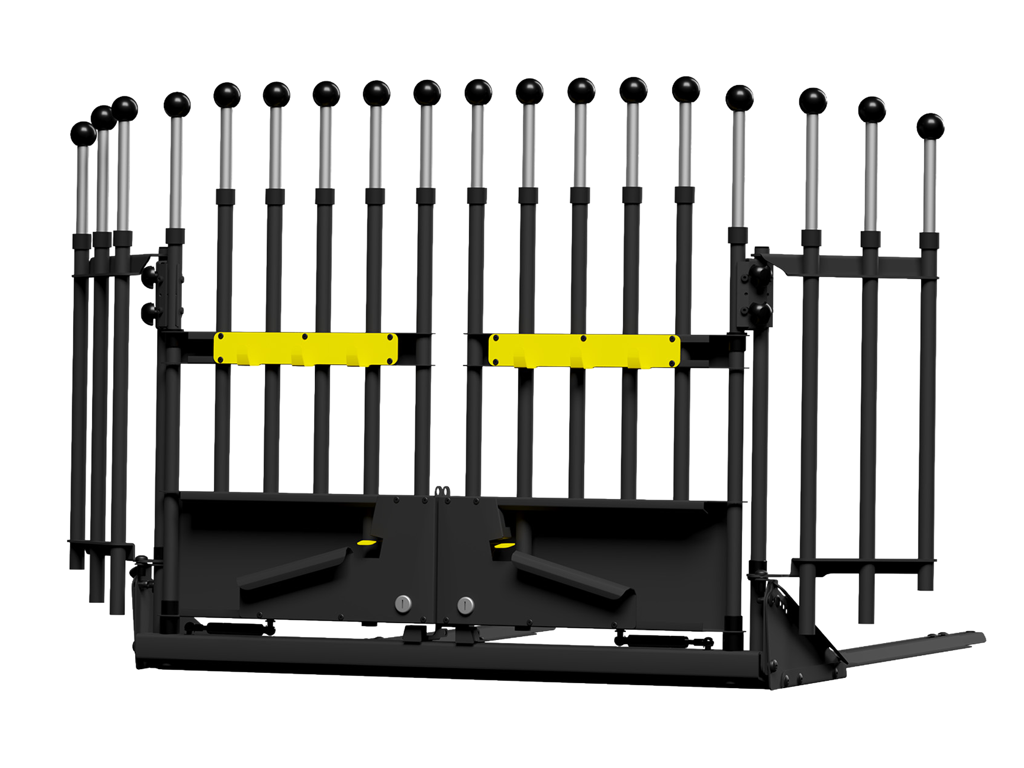 Hondenrek voor in auto - type variogate double