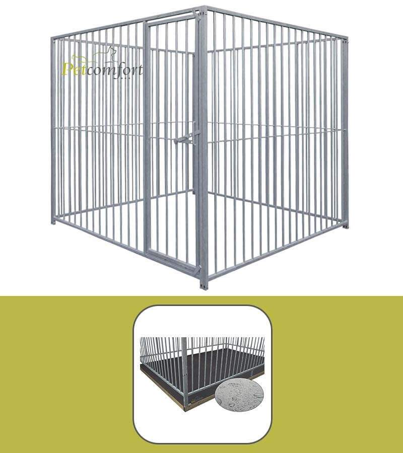 Hondenren met kennelbodem