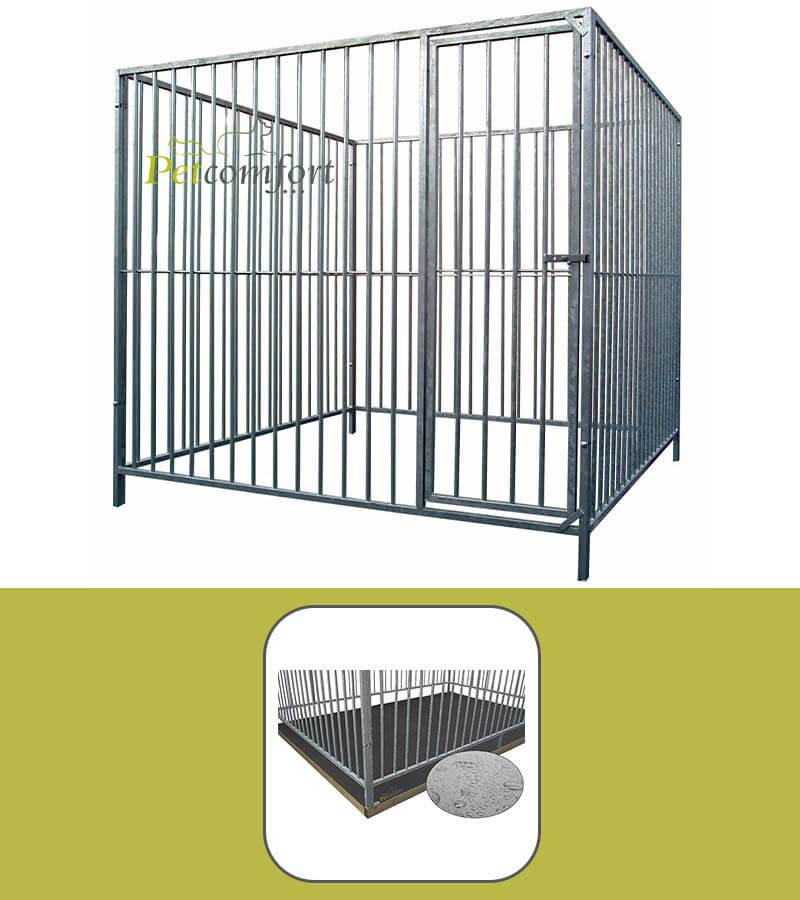 Hondenren met kennelbodem