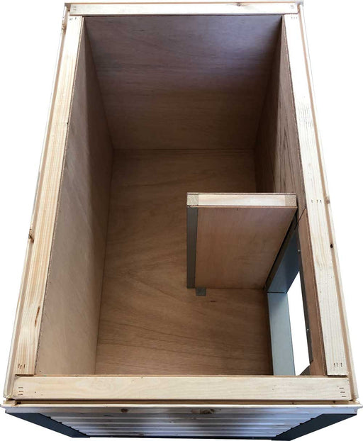 Petcomfort-geisoleerd-hondenhok-delux-model-HD9-binnenkant