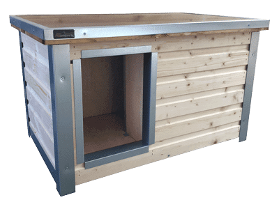 Deluxe geïsoleerd hondenhok type HD9