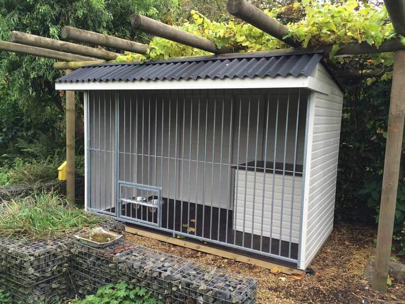 Petcomfort-hondenhut-met-lessenaars-dak-3mx1,5m-3