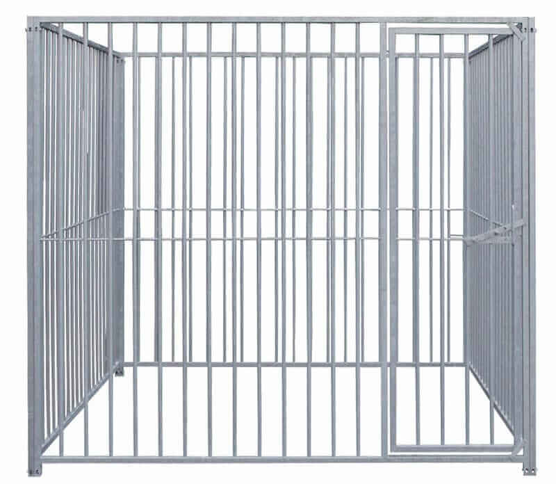 Volledige kennel van 2x2m met korte poten