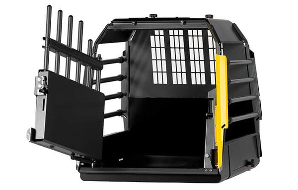 Autobench voor 1 hond model variocage