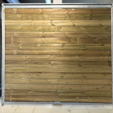 Handleiding kennelpaneel met hout opvullen