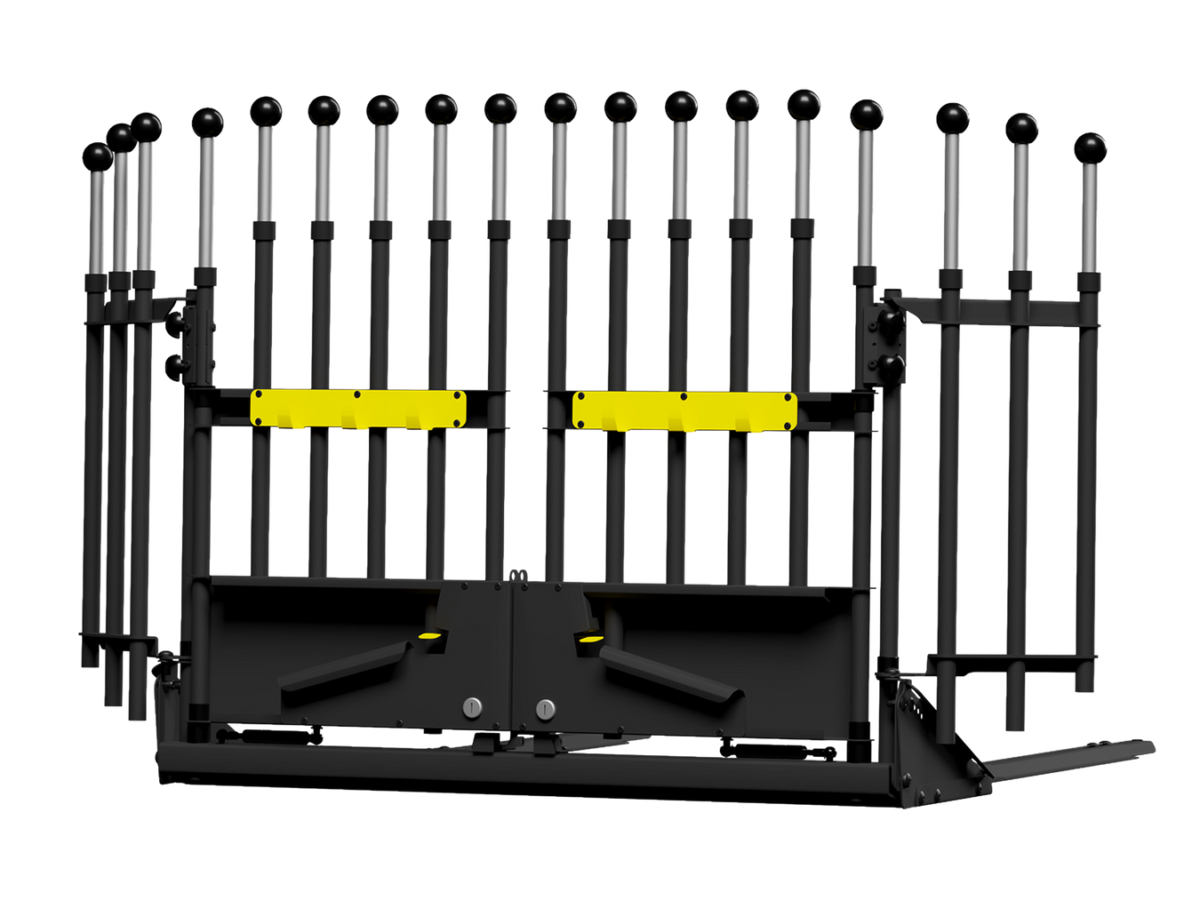 Hondenrek voor in auto - type variogate double