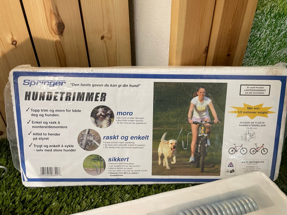 Support vélo pour faire du vélo avec un chien