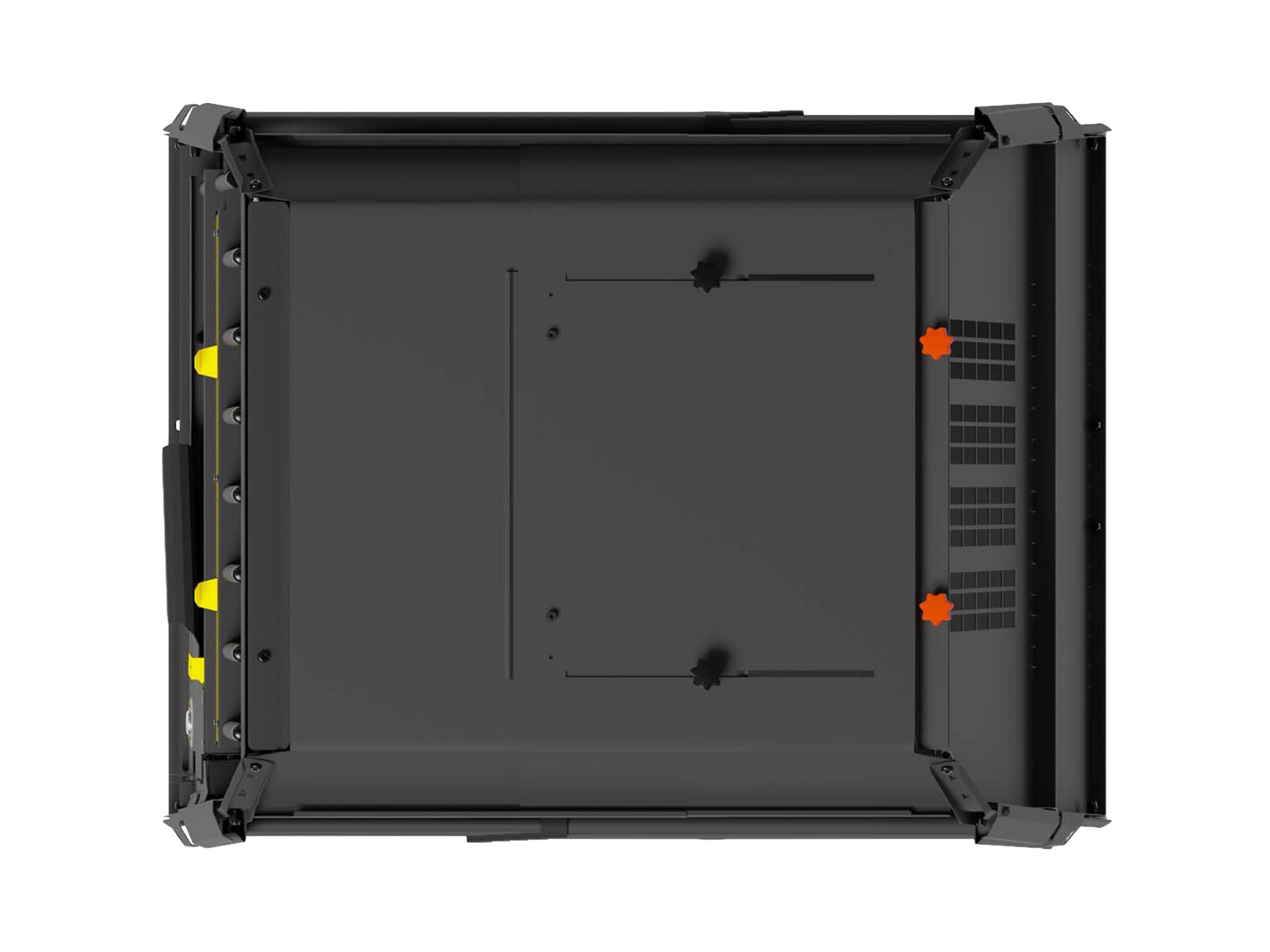 Cage de transport pour coffre bas type Variocage Compact - Vue de dessus