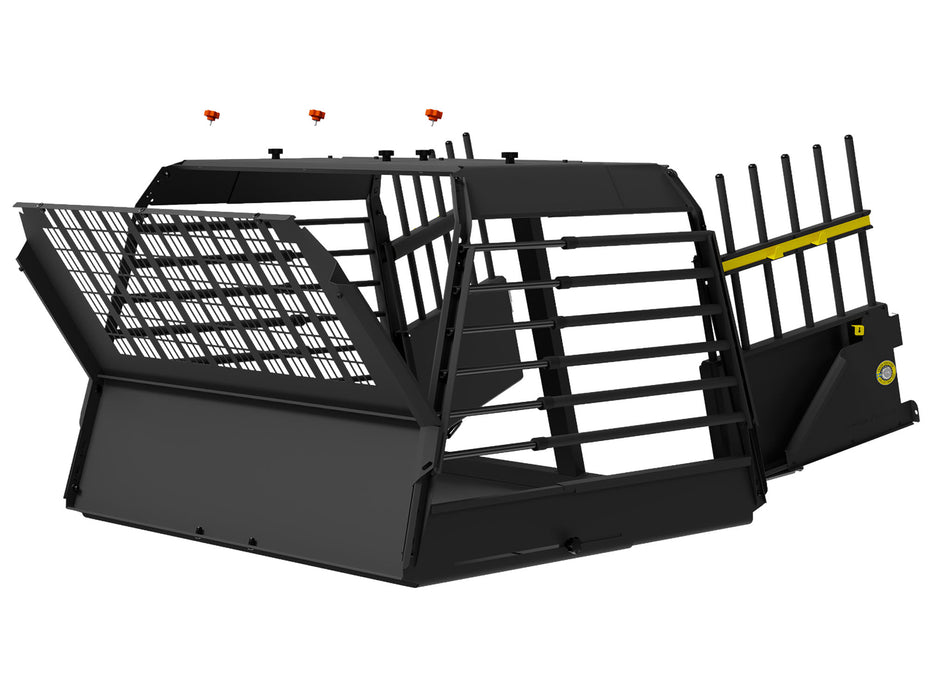 Démonstration de la trappe de secours de la cage de transport Variocage Double