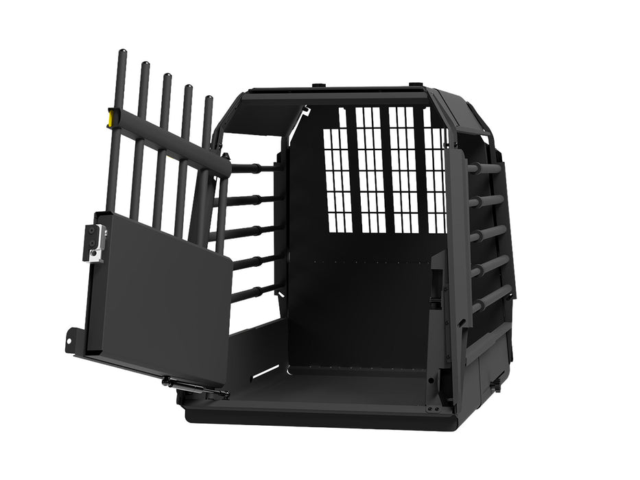 Cage de transport Variocage pour 1 chien avec porte ouverte