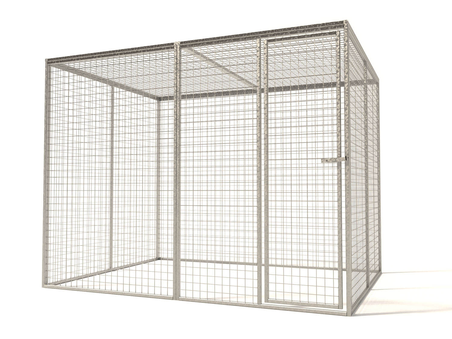 Universele kennel 2,4 x 1,8 m hoogte 1,8 m