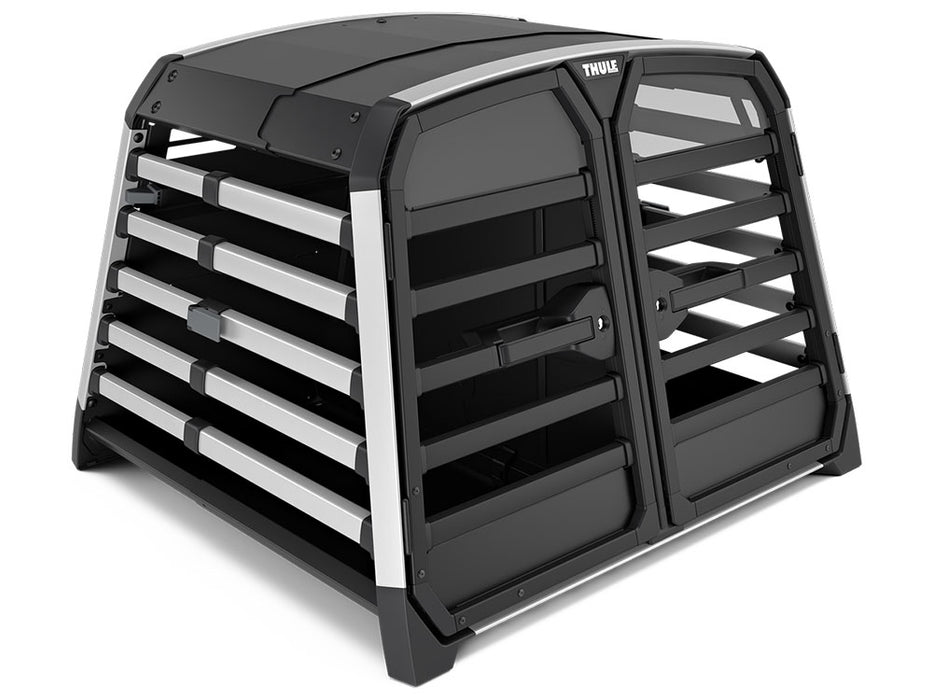 Thule Allax dubbel autobench vooraanzicht maat Large Compact