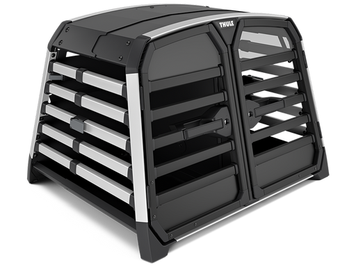 Thule Allax dubbel autobench vooraanzicht maat Medium Compact