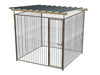 Volledige hondenkennel van 2x2m met dak