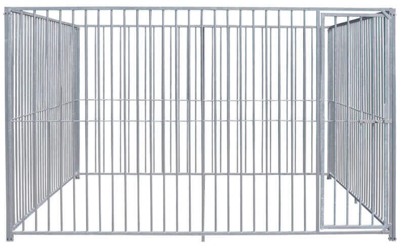 Volledige kennel 3x3m korte poten